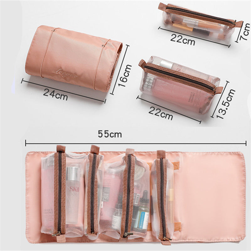 4pcs women’s cosmetic bags | Makeup bag set for women | Travel toiletry bags | Compact cosmetic pouches | Zipper makeup bags | Beauty organizer bags | Small travel makeup bags | Stylish cosmetic set | Portable makeup pouches | Women’s toiletry kit