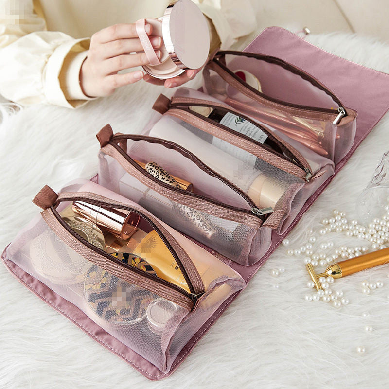 4pcs women’s cosmetic bags | Makeup bag set for women | Travel toiletry bags | Compact cosmetic pouches | Zipper makeup bags | Beauty organizer bags | Small travel makeup bags | Stylish cosmetic set | Portable makeup pouches | Women’s toiletry kit